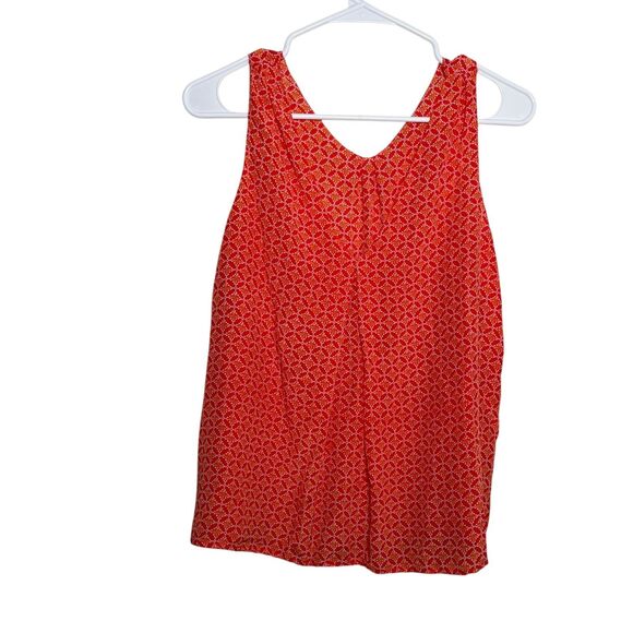 Joie Tank Top Women's Small Sheer 100% Silk Printed Colorful Shirt Lightweight - Picture 1 of 10